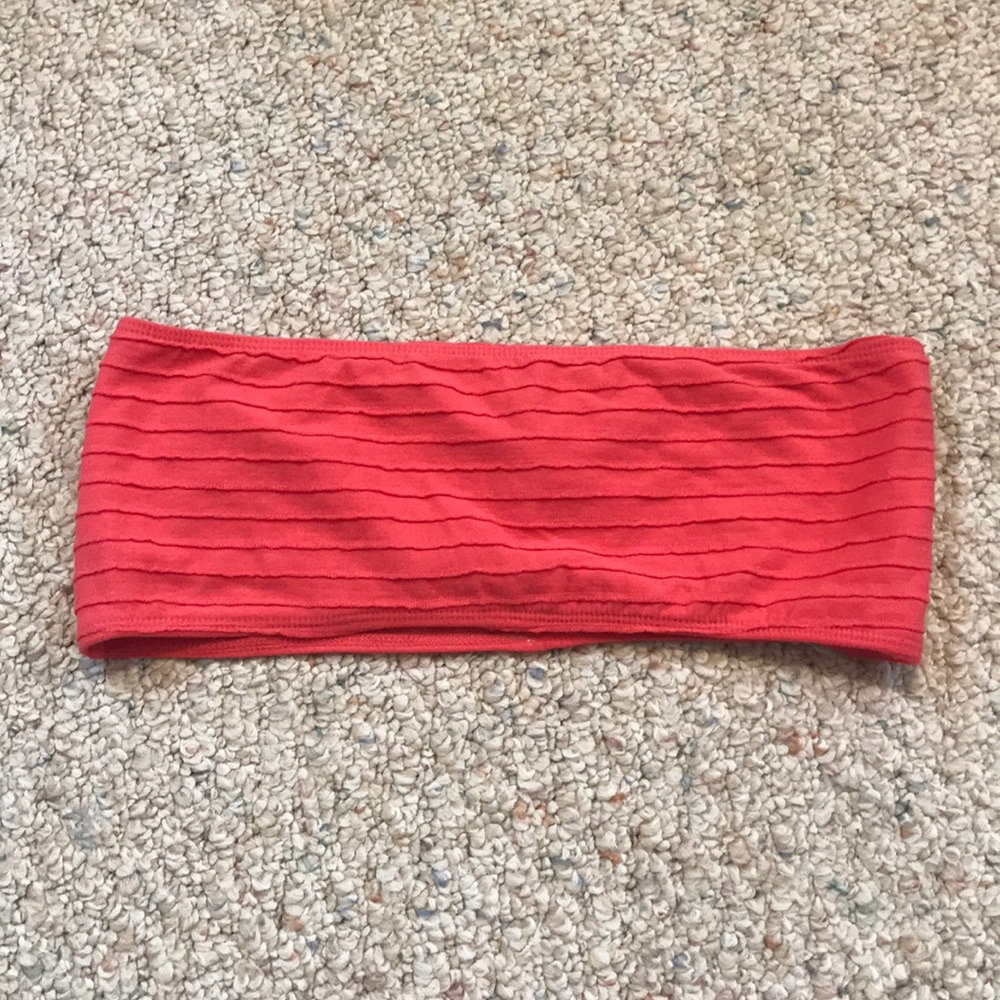 Like new coral bandeau